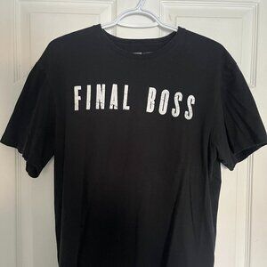 WWE The Rock Final Boss tee.